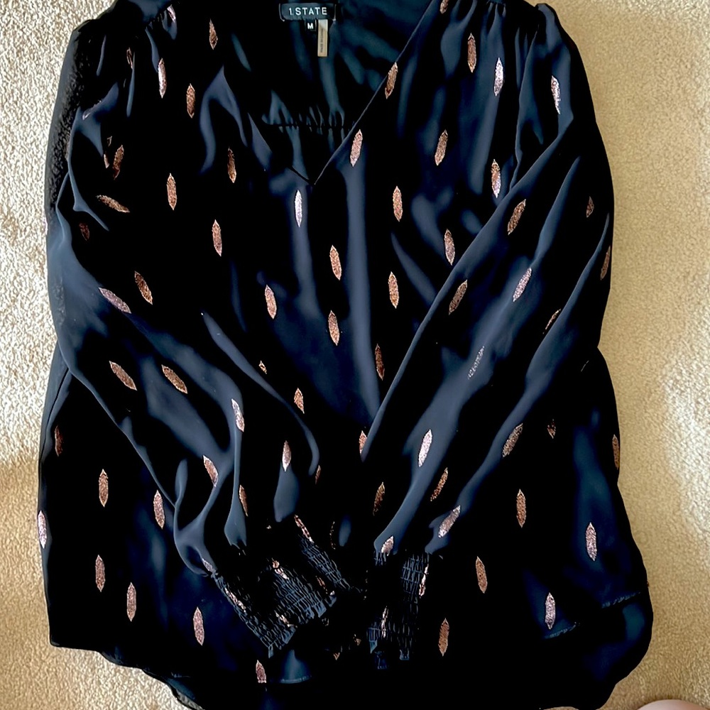 Black long sleeve shirt